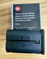 Leica BP-SCL6 Battery for Q3  Hardly Used Mint