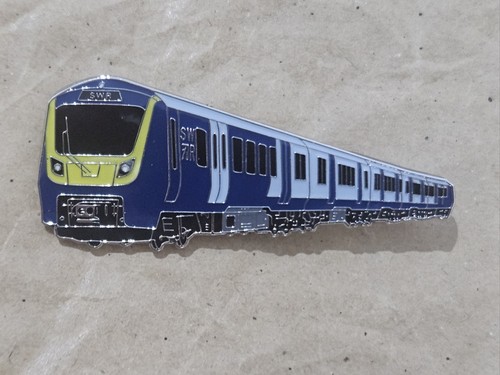 Swr class 701 enamel brooch - enamel,