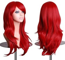27.5in Red Fashion Full Curly