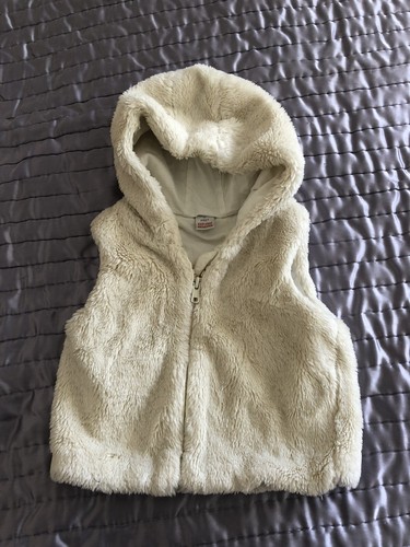 Girls next cream faux fur - next,