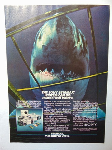 1983 sony betamax - sony, vcr