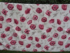 LARGE MADE TO MEASURE CURTAINS IN LAURA ASHLEY BOX - ( CRANBERRY FRESHFORD ? )