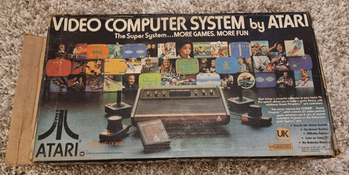 Atari 2600 console - box, only