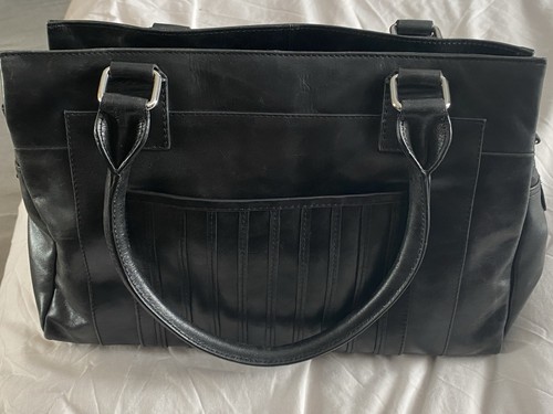 Leather bag - m&s,