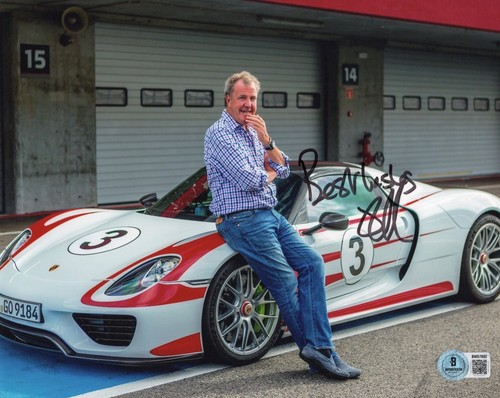 Jeremy clarkson autographed - jeremy,