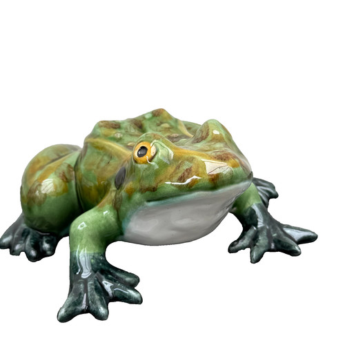 Vintage bordallo pinheiro frog - vintage,