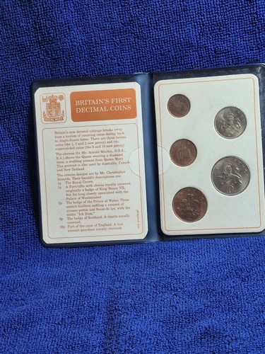 Britains first decimal coinage - first,