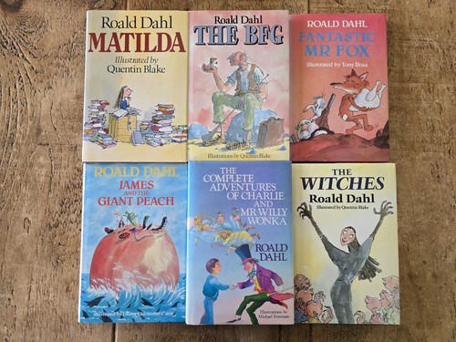 Roald dahl hardback book - x,