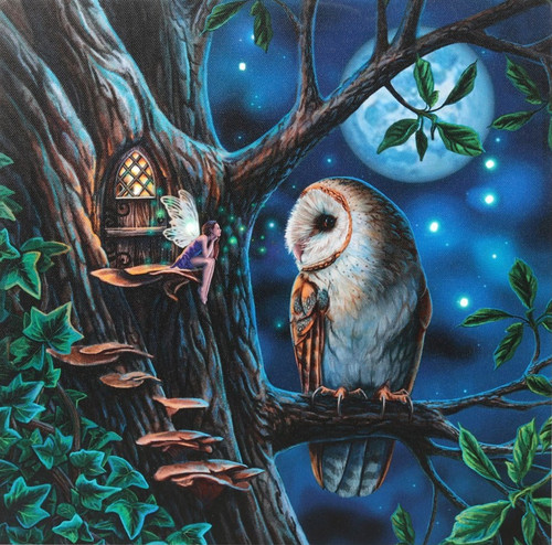 Fairy tales light canvas - fairy,