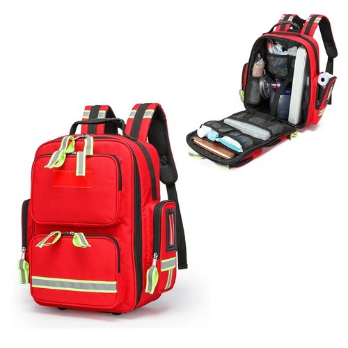 Large first aid backpack - first,