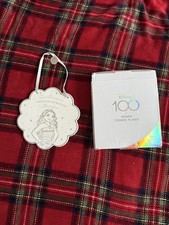 New Disney 100 Moana Ceramic Hanging Plaque in Gift Box Ribbon Hanging