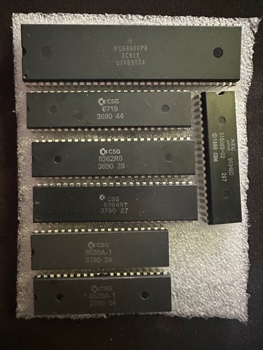 Commodore amiga set chips - commodore,