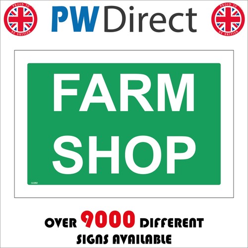 Sign farm shop smallholding - sign,