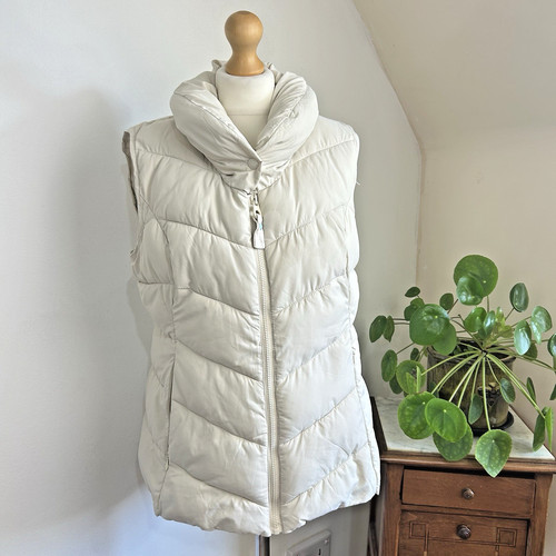 Joules cream puffer gilet - puffer,