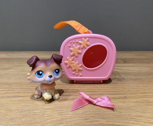 Lps littlest pet shop collie - pet,