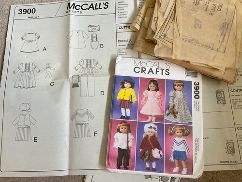 Mccalls craft sewing pattern - craft,