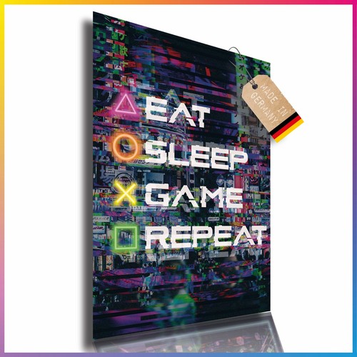 Poster gamer eat - poster, "eat