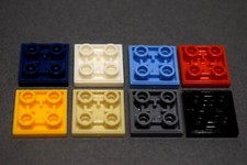 Lego 11203 Inverted Flat Tile 2x2 Select Colour Pack of 2