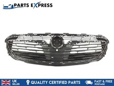 VAUXHALL INSIGNIA B 2017 - 2021 GRILLE MAIN TOP RADIATOR BLACK BACKING TRIM