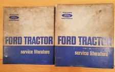 ORIGINAL FORD DEXTA 2000 - MAJOR 5000 TRACTOR REPAIR MANUAL - 2 VOLUMES