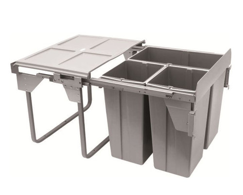 Recycle bin pull out kitchen - recycle,