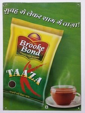 India Vintage Tin Sign BROOKE