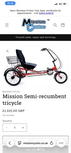 Mission semi recumbent - mission, semi-recumbent