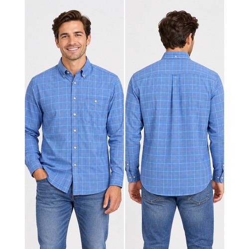 Orvis mens blue plaid 100 - orvis,