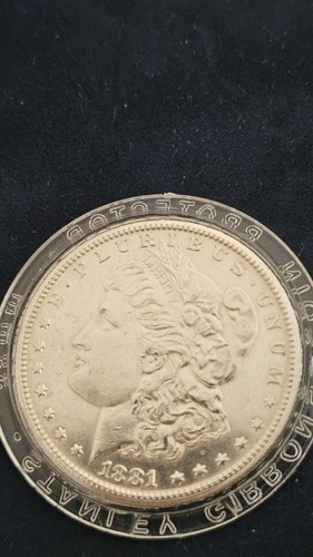 1881 silver morgan dollar - 1881, s