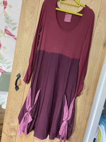 Out xile dress burgundy - out,