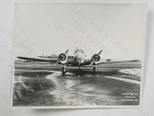 Avro anson xii cheetah - xii,