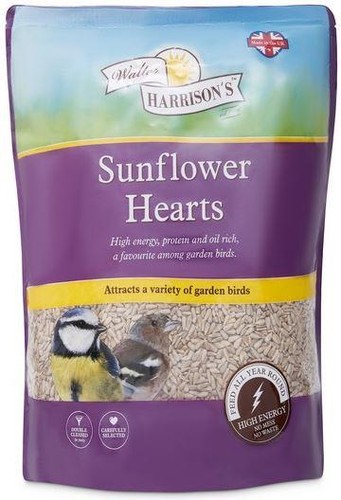 Harrisons sunflower hearts - sunflower,