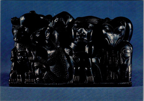 Haida argillite carving b - haida,