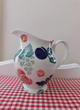 Lovely Royal Winton BORDEAUX Hand Decorated Spongeware 6.5" Jug Made In England