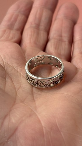 Vintage sterling silver ring - vintage,