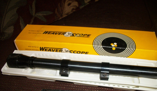 Vintage weaver military 6x - weaver, d6