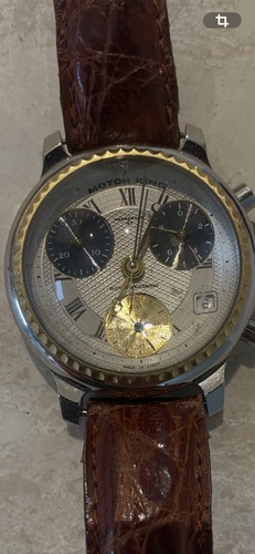 Motor king chronograph watch - motor,