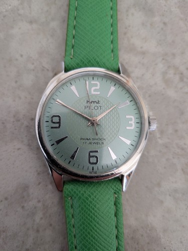 Hmt pilot dress watch never - hmt,