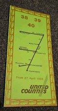 United Counties Bus Timetable