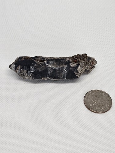 Smoky quartz crystal - quartz,