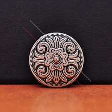10X Silver Punk Celtic Flower