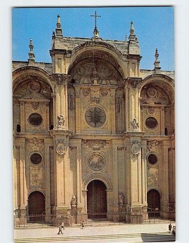 Postcard principal façade - postcard,