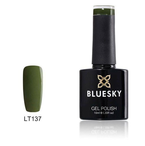 Bluesky gel nail polish green - bluesky,