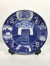 The Lincoln Plate Blue & White