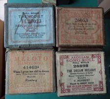 4 Pianola Rolls Come to the Fair Entry of the Gladiators March When I grow too