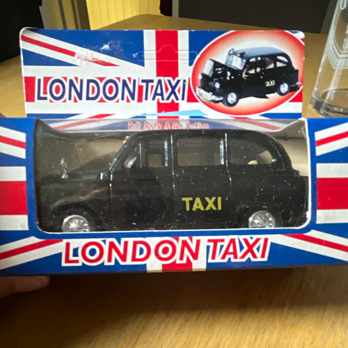 London taxi pull back - &, go