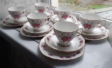 VTG Queen Anne Patt 8186 Pink