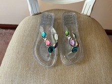 Pavers Toe Post Sandals New With Tags Size 4