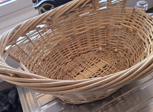 Oval heavy weave wicker - heavy,