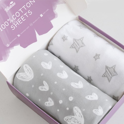 Bassinet fitted sheets - fitted,